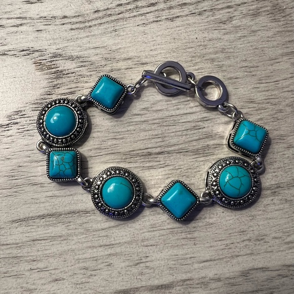 Antique German Silver Beaded Bracelet - Picture 3 of 3